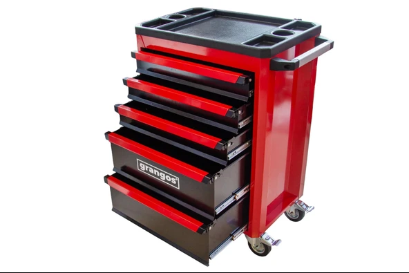 Grangos GRTA16 5 Çekmeceli Teleskobik Takım Arabası - Resim 2