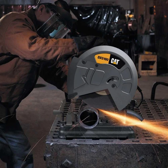 CAT DX5180SET 2400Watt 355mm Profesyonel Profil Kesme + DX3090 720Watt 125mm Profesyonel Avuç Taşlama - Resim 8