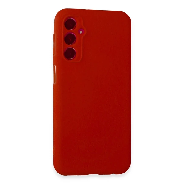 Samsung Galaxy M34 5g Kılıf First Silikon - Kırmızı ürün görseli 1