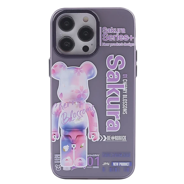 İphone 13 Pro Max Kılıf Prada Desenli Kapak - Prada Mor - 1 ürün görseli 1