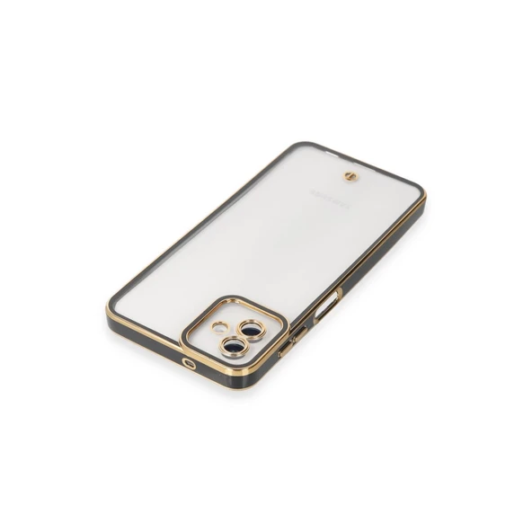 Samsung Galaxy A04 Kılıf Liva Lens Silikon - Siyah - Resim 4