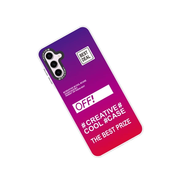 Samsung Galaxy A04s Kılıf Estoril Desenli Kapak - Estoril - 9 - Resim 2