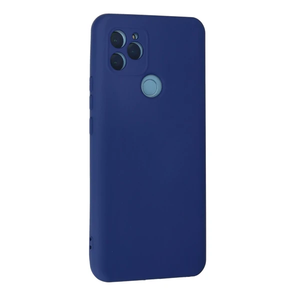 General Mobile Gm 21 Kılıf Nano İçi Kadife Silikon - Lacivert - Resim 3