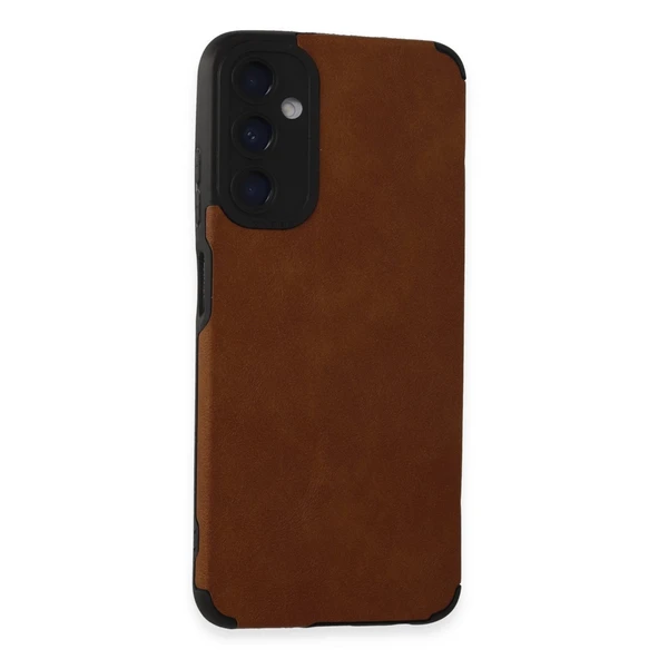 Samsung Galaxy A05s Kılıf Loop Deri Silikon - Kahverengi ürün görseli 1