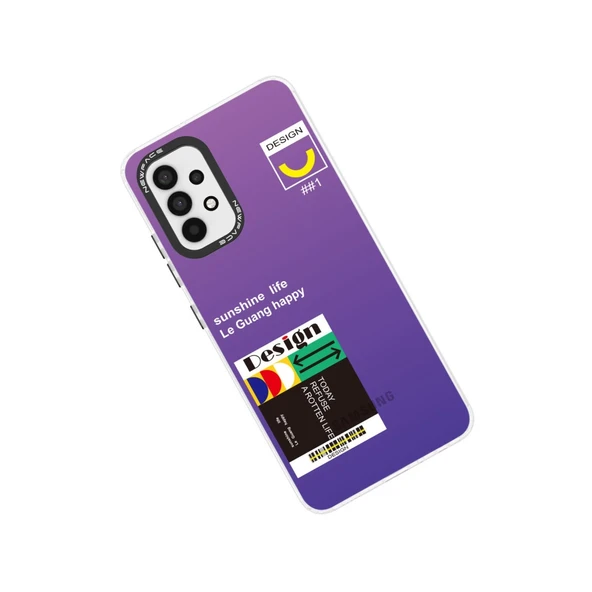 Samsung Galaxy A53 5g Kılıf Estoril Desenli Kapak - Estoril - 4 - Resim 3