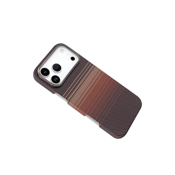 Apple İphone 17 Pro Max Vega Magsafe Kapak - Çöl Titanyum - Resim 5