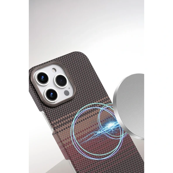 Apple İphone 16 Pro Max Vega Magsafe Kapak - Mavi - Resim 2