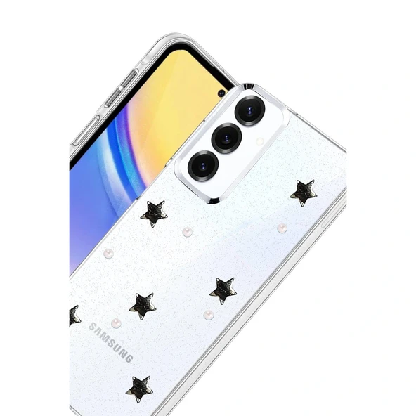 Samsung Galaxy A16 5g Fiyonk Desenli Kapak - Desen 7 - Resim 2