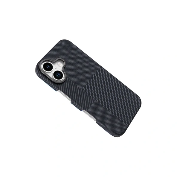 Apple İphone 17 Vega Magsafe Kapak - Siyah - Resim 5