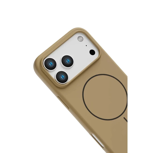 Joko Apple İphone 17 Pro Jully Magsafe Kapak - Çöl Titanyum - Resim 2