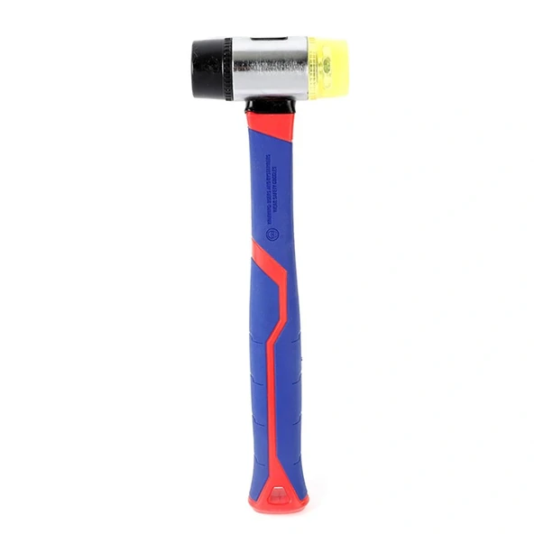 WORKPRO WP241036 40mm Fiberglas Saplı Çift Başlı Hassas Lastik Çekiç - Resim 2
