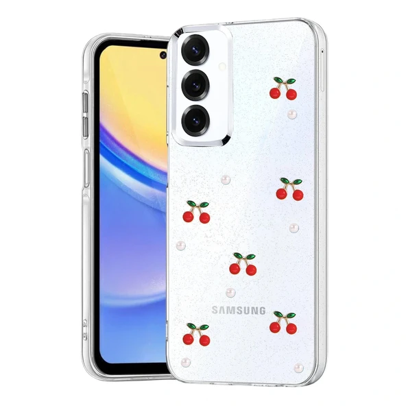 Samsung Galaxy A16 5g Fiyonk Desenli Kapak - Desen 9 ürün görseli 1