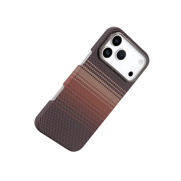 Apple İphone 17 Pro Max Vega Magsafe Kapak - Çöl Titanyum - Resim 4