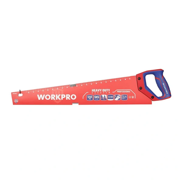 WORKPRO WP215012 550mm SK5 11 TPI Ağır Hizmet Tipi El Testeresi - Resim 10