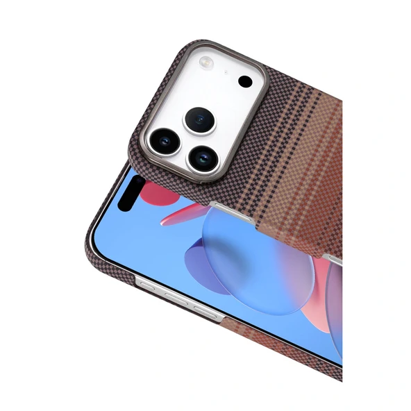 Apple İphone 17 Pro Max Vega Magsafe Kapak - Çöl Titanyum - Resim 2