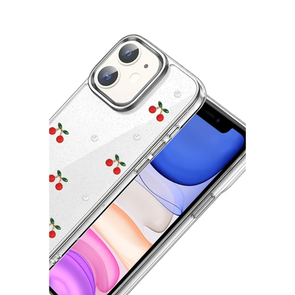 Apple İphone 11 Fiyonk Desenli Kapak - Desen 9 - Resim 2