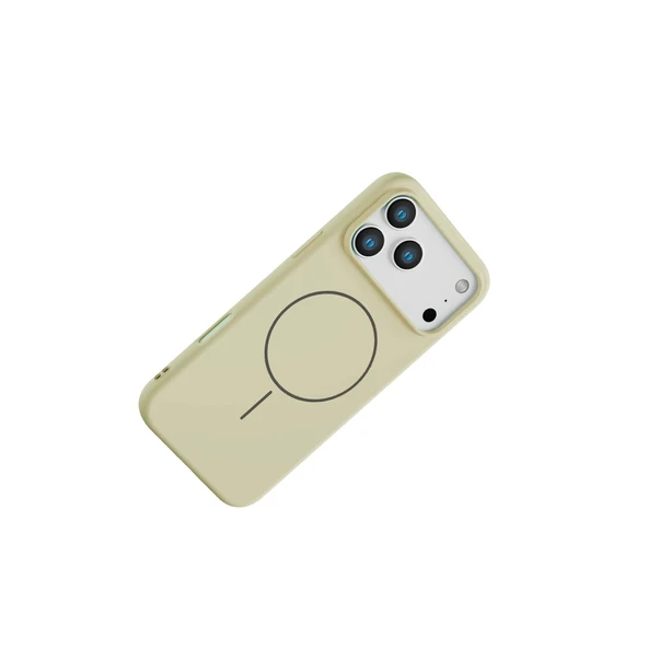 Joko Apple İphone 17 Pro Jully Magsafe Kapak - Bej - Resim 3