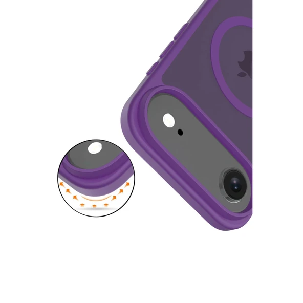 Joko Apple İphone 17 Air Jota Magsafe Kapak - Derin Mor - Resim 3