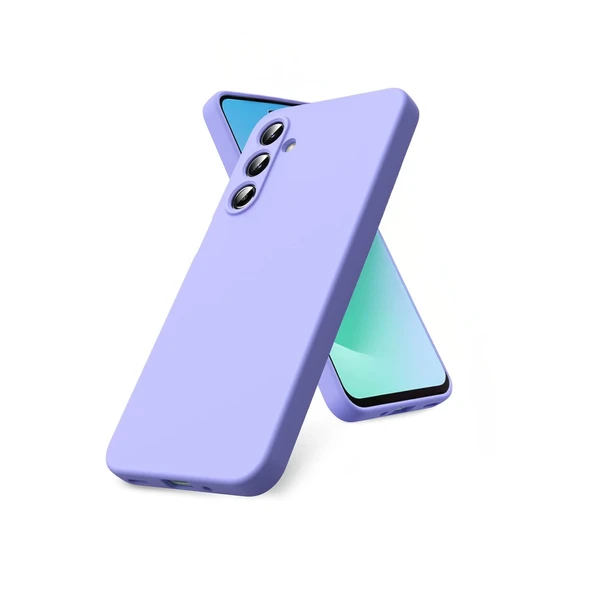 Samsung Galaxy A17 5g Nano İçi Kadife Silikon - Lila ürün görseli 1
