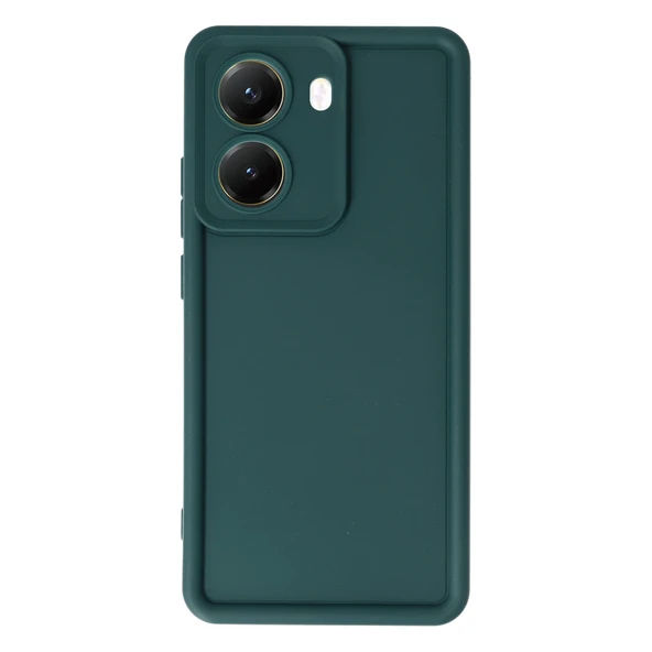 Xiaomi Poco X7 Pro Viera Silikon - Koyu Yeşil - Resim 2