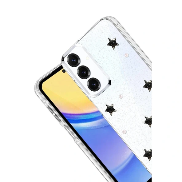 Samsung Galaxy A16 5g Fiyonk Desenli Kapak - Desen 7 - Resim 3