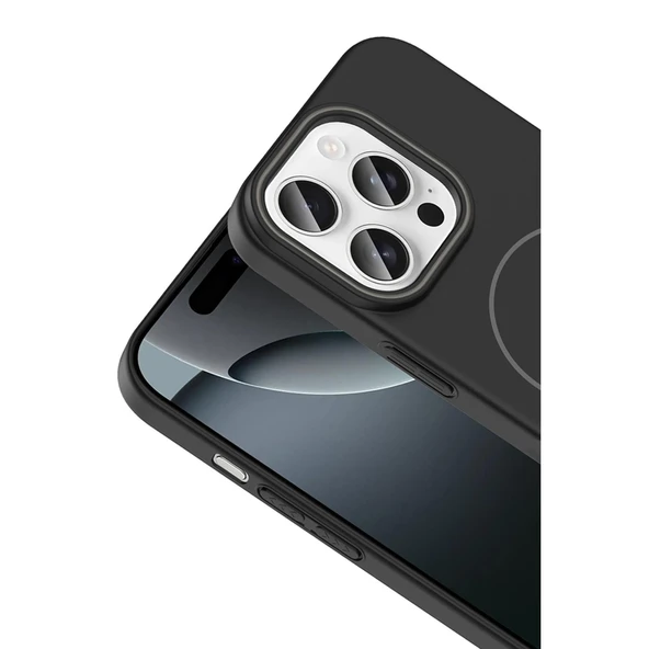 Joko İphone 15 Pro Max Broş Magsafe Kapak - Mor - Resim 2