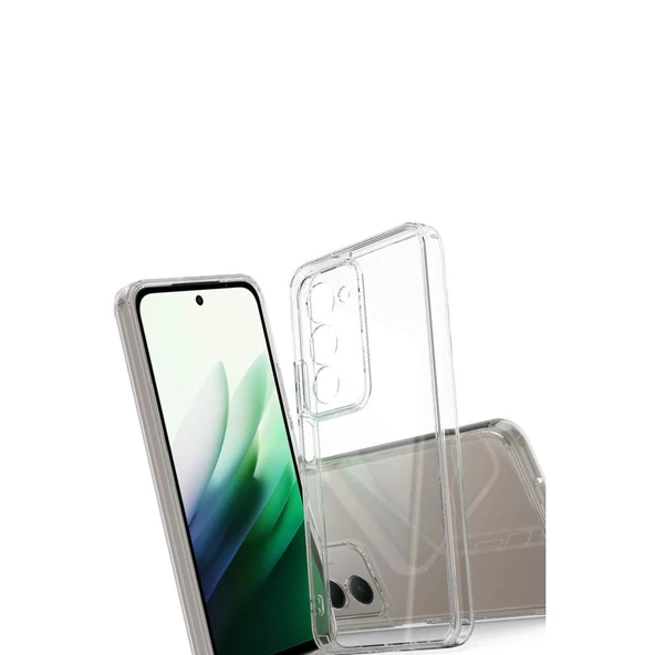 Xiaomi Redmi 15 4g Lüx Şeffaf Silikon - Şeffaf - Resim 2