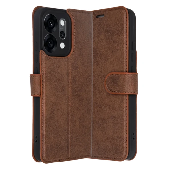 Oppo Reno 14 Trend S Plus Kapaklı Kılıf - Taba ürün görseli 1