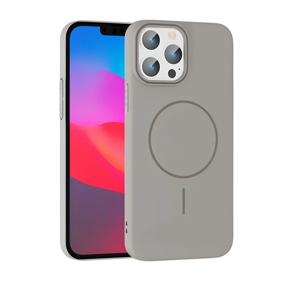 Joko İphone 14 Pro Max Broş Magsafe Kapak - Titan Gri ürün görseli 1