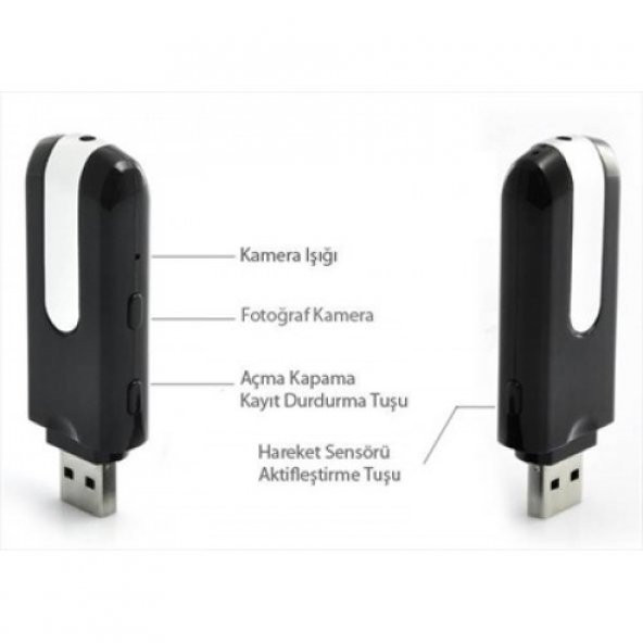 SES KAYIT+KAMERA CİHAZI USB  BELLEK USB KAYDEDİCİ DİJİTAL MİNİ SES KAYDEDİCİ PROFESYONEL SES KA - 5