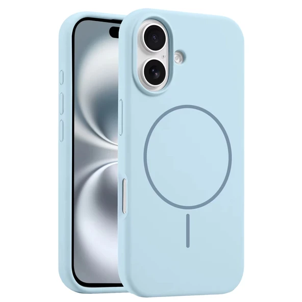 Joko İphone 16 Plus Kılıf Jully Magsafe Kapak - Mavi ürün görseli 1