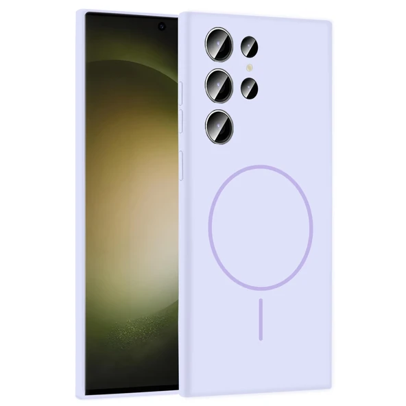 Joko Samsung Galaxy S24 Ultra Kılıf Jully Magsafe Kapak - Lila ürün görseli 1