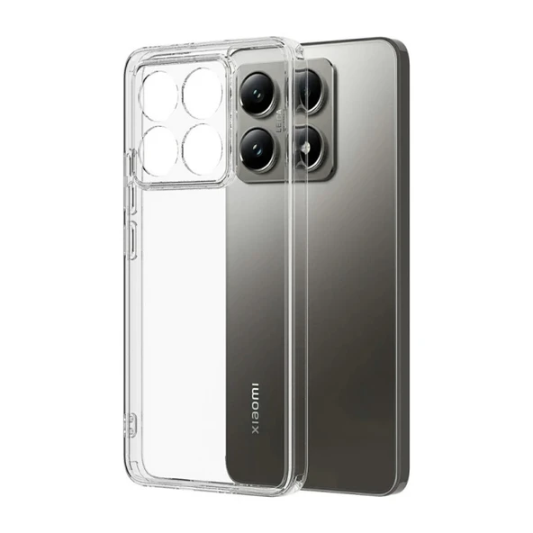Xiaomi Mi 15t Lüx Şeffaf Silikon - Şeffaf ürün görseli 1