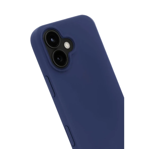 Apple İphone 17 First Silikon - Lacivert - Resim 3