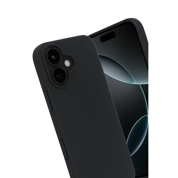 Apple İphone 17 First Silikon - Siyah - Resim 3