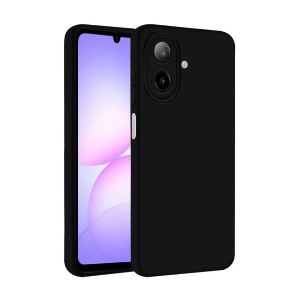 Samsung Galaxy A07 First Silikon - Siyah ürün görseli 1