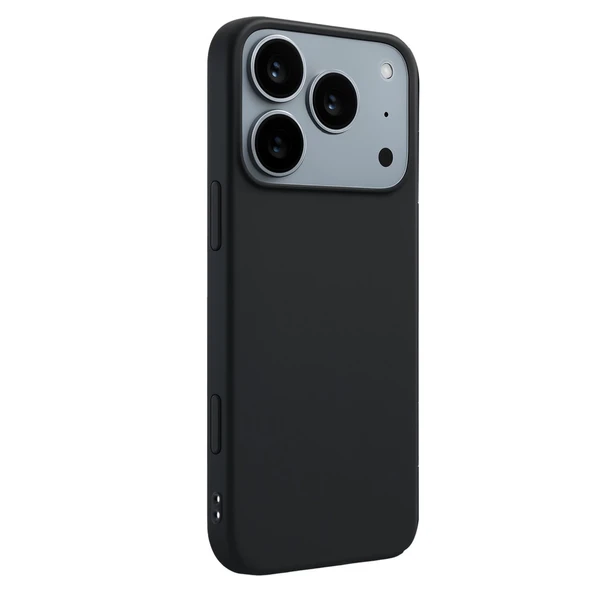 Apple İphone 17 Pro First Silikon - Siyah - Resim 2