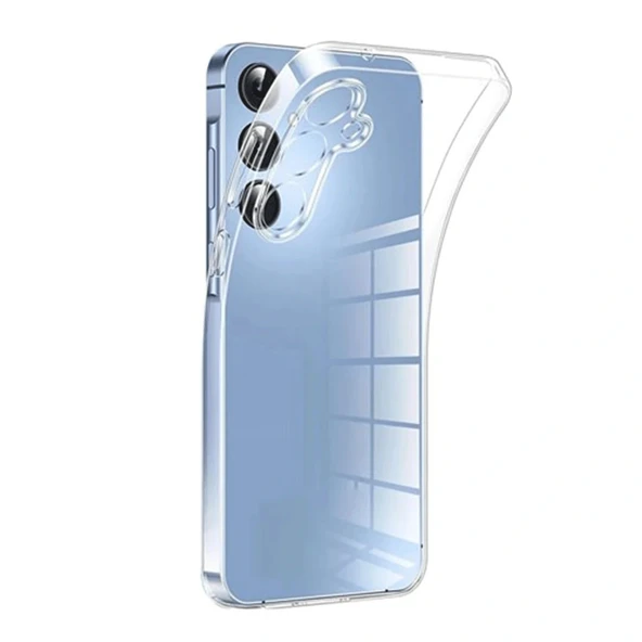 Samsung Galaxy A17 5g Kılıf Lüx Şeffaf Silikon - Resim 3