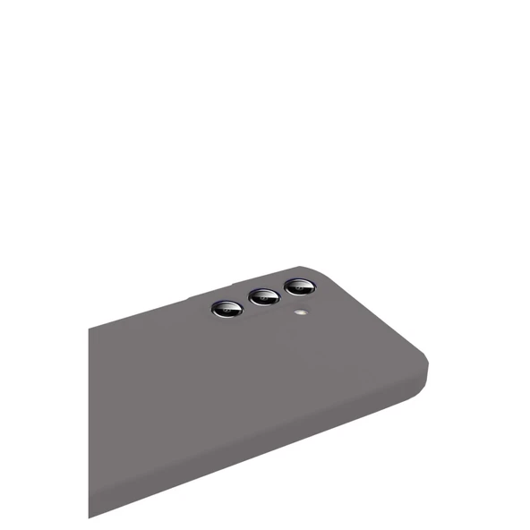 Samsung Galaxy A17 5g First Silikon - Gri - Resim 3