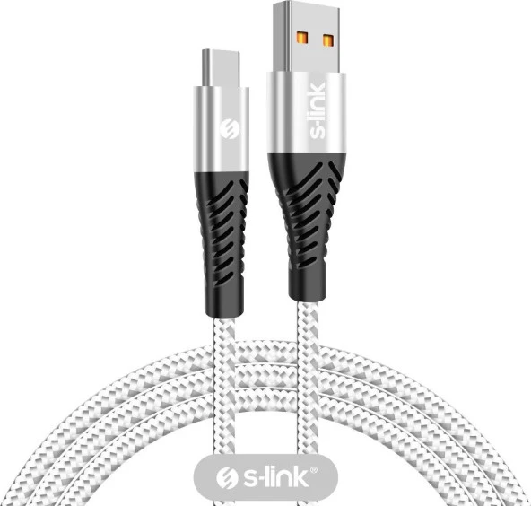 S-Link SL-STM55 Data ve Şarj Kablo Type-C 3A 1 M Hızlı Şarj