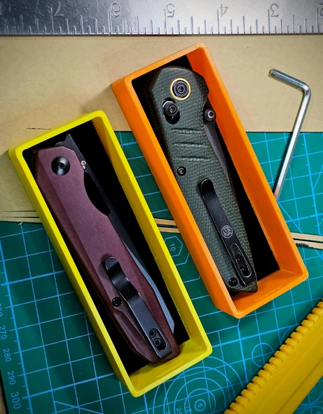 Byr Snap-in kapağı ile kutu (cep bıçakları, diğer rastgele şeyler için) (Sadece Plastik Aparattır!!!) 3D - Resim 3