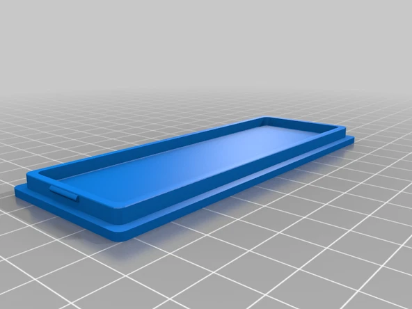 Byr Snap-in kapağı ile kutu (cep bıçakları, diğer rastgele şeyler için) (Sadece Plastik Aparattır!!!) 3D - Resim 2