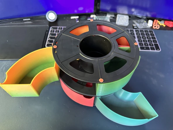 Byr İstiflenebilir sunlu makara çekmecesi (Sadece Plastik Aparattır!!!) 3D - Resim 5