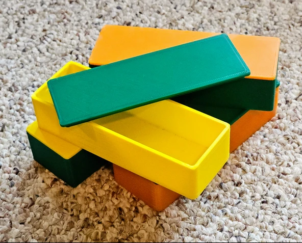 Byr Snap-in kapağı ile kutu (cep bıçakları, diğer rastgele şeyler için) (Sadece Plastik Aparattır!!!) 3D - Resim 4