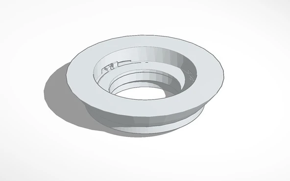 Byr EOS M gövdesine Canon FD lens (Sadece Plastik Aparattır!!!) 3D - Resim 3
