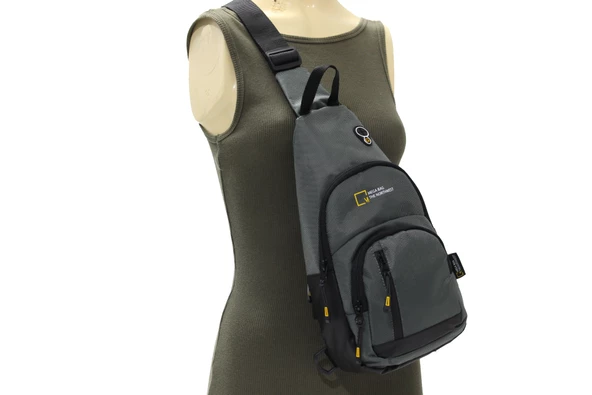 M 1007 Mega Bag Unisex Göğüs Çapraz Çanta, Body Bag - 6