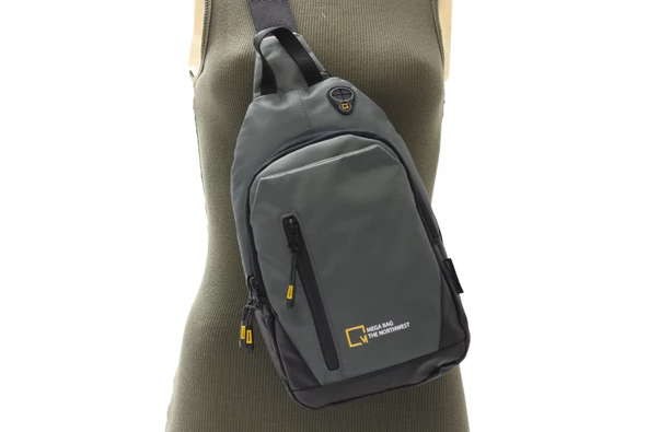 M 1025 Mega Bag Unisex Göğüs Çapraz Çanta, Body Bag - 7