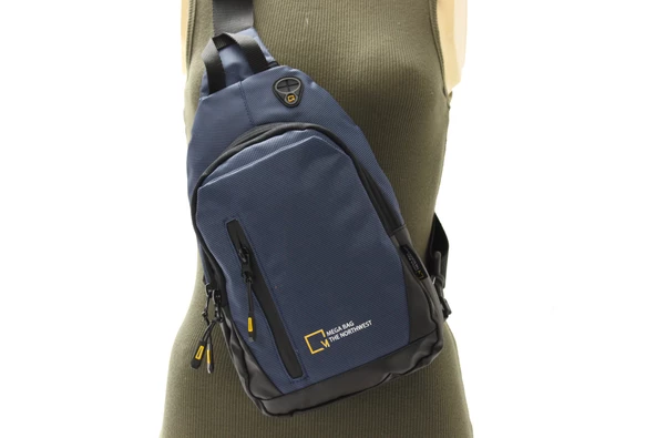 M 1025 Mega Bag Unisex Göğüs Çapraz Çanta, Body Bag - 12