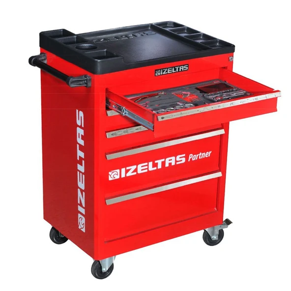 İzeltaş Partner Serisi Takım Dolabı 5 Çekmeceli - Dolu (118 Parça) 8235 00 6121 ürün görseli 1