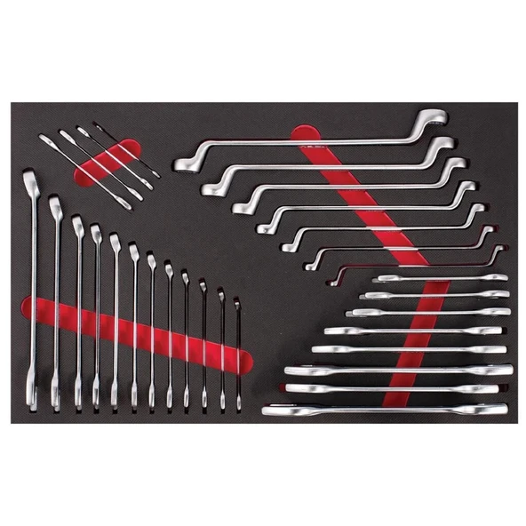 İzeltaş Partner Serisi Takım Dolabı 5 Çekmeceli - Dolu (118 Parça) 8235 00 6121 - Resim 3